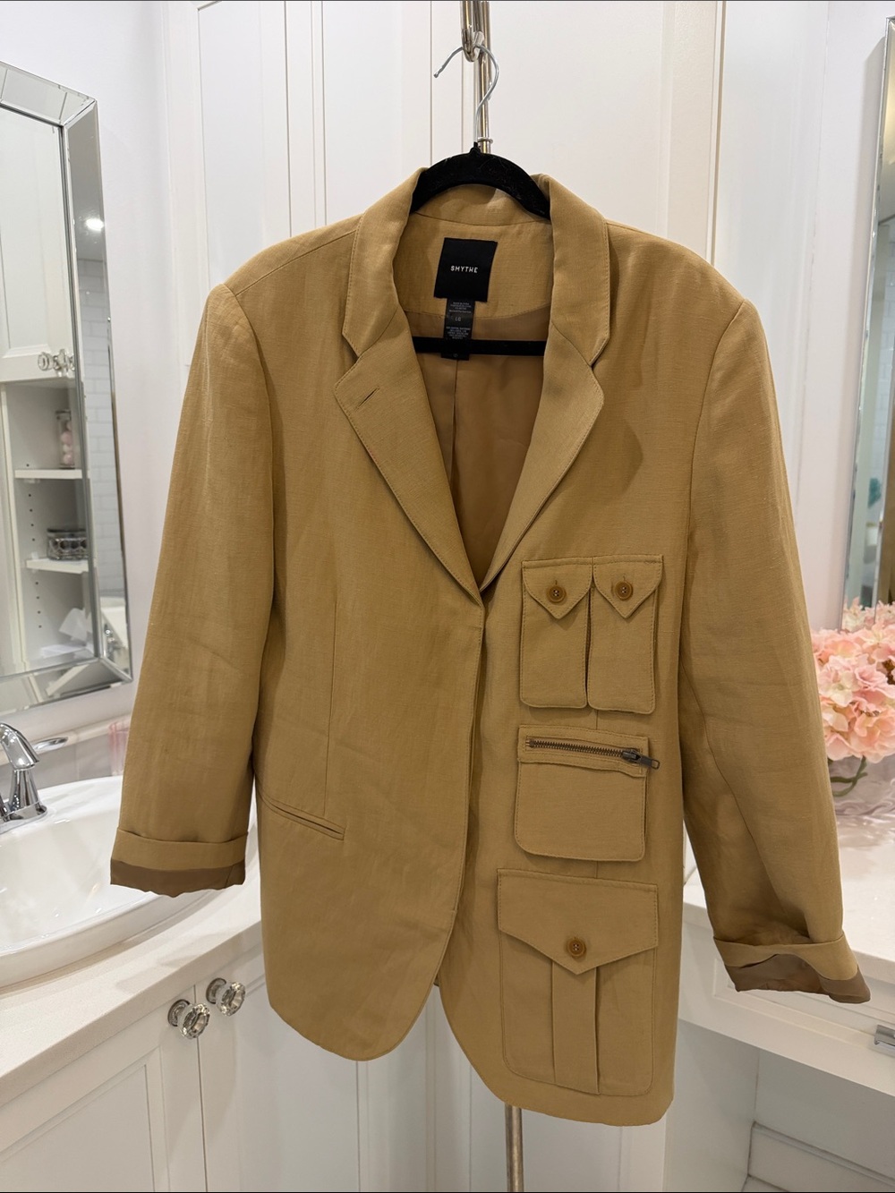 Smythe Tan Blazer Jacket